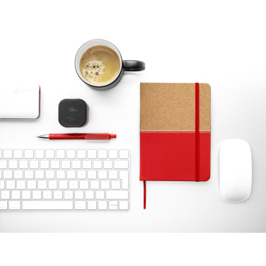 Logo trade corporate gifts image of: Journal Cork Paper Notebook