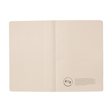 Logo trade promotional items image of: Sugarcane Paper Notebook A5