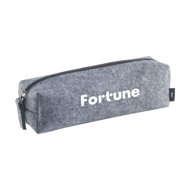 Logo trade promotional items image of: Pencil Case GRS RPET Felt