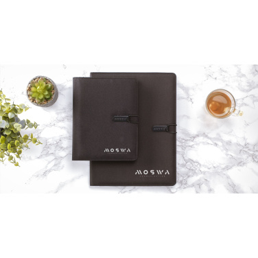 Logo trade promotional gifts picture of: Quest Portfolio RPET A5 document folder