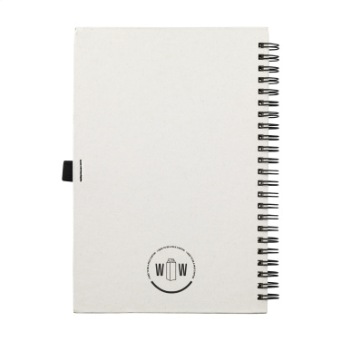 Logotrade advertising product image of: Milk-Carton Wire-O Paper Notebook A5