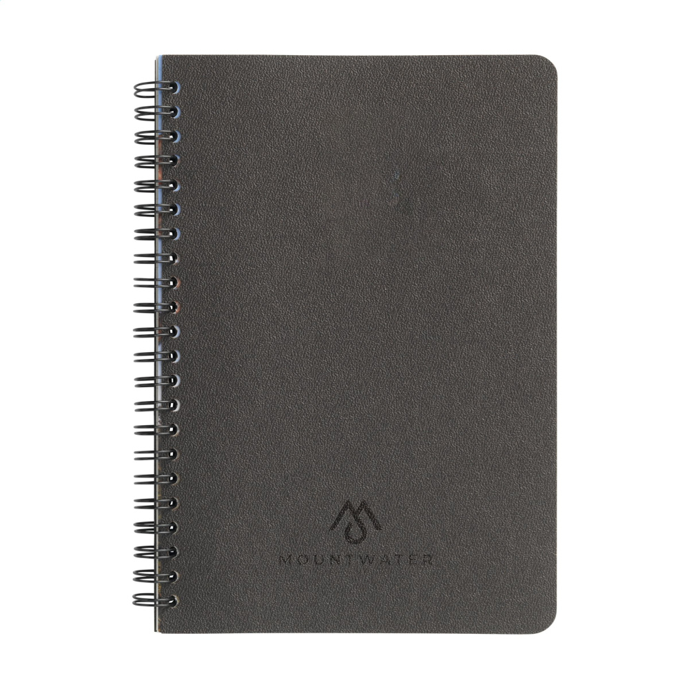 Coffee Paper Notebook Wire-O A5, brown, colour variant