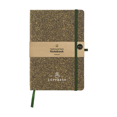 Logotrade corporate gifts photo of: TeaGround Cork Paper Notebook A5