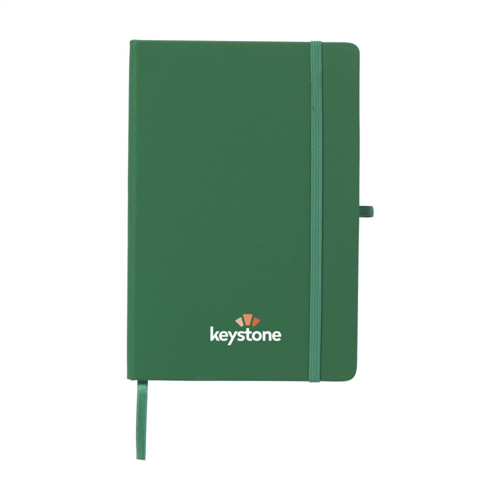 Logo trade promotional items image of: Recycled GRS PU Paper Notebook A5