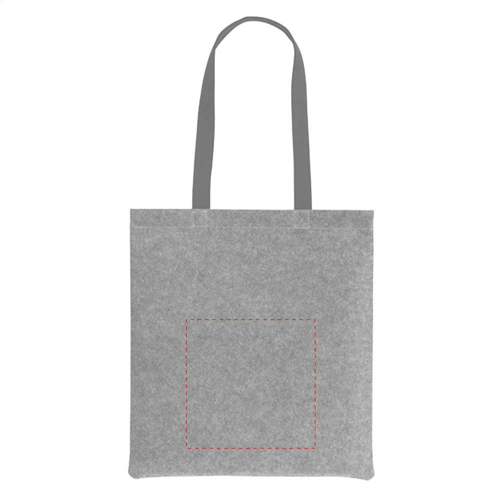 Logo trade corporate gifts picture of: Feltro GRS RPET Shopper