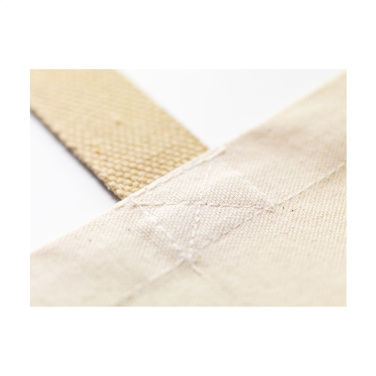 Logo trade promotional merchandise image of: Jute Canvas Shopper (320 g/m²) bag