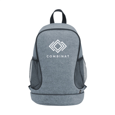Logo trade promotional gifts image of: PromoPack Felt Gym Bag backpack