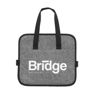 Logo trade promotional item photo of: Trunk GRS RPET Felt Organiser Cooler bag