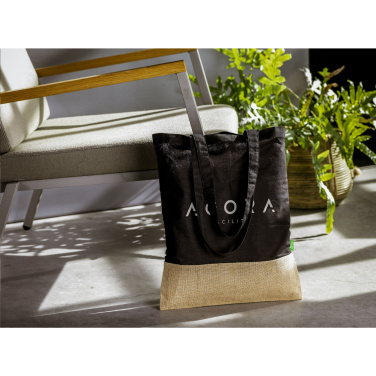 Logo trade advertising products image of: Combi Organic Shopper (160 g/m²) bag