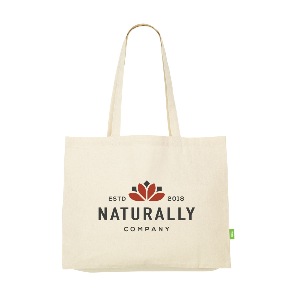 Logotrade promotional item image of: ECO Shopper Organic Cotton (180 g/m²) shopping bag