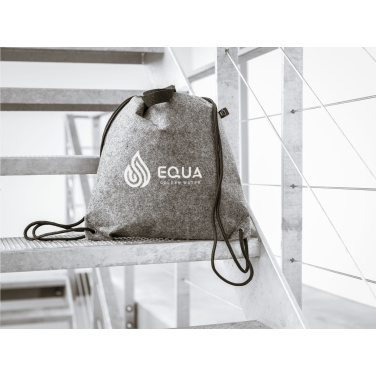 Logotrade promotional giveaways photo of: GRS RPET Felt PromoBag Plus backpack