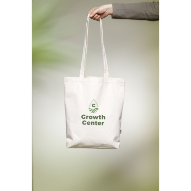 Logo trade promotional items picture of: GRS Recycled Canvas Bag Natural (260 g/m²)