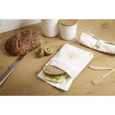 Logo trade promotional giveaways image of: Hemp FoodPouch bag for bread