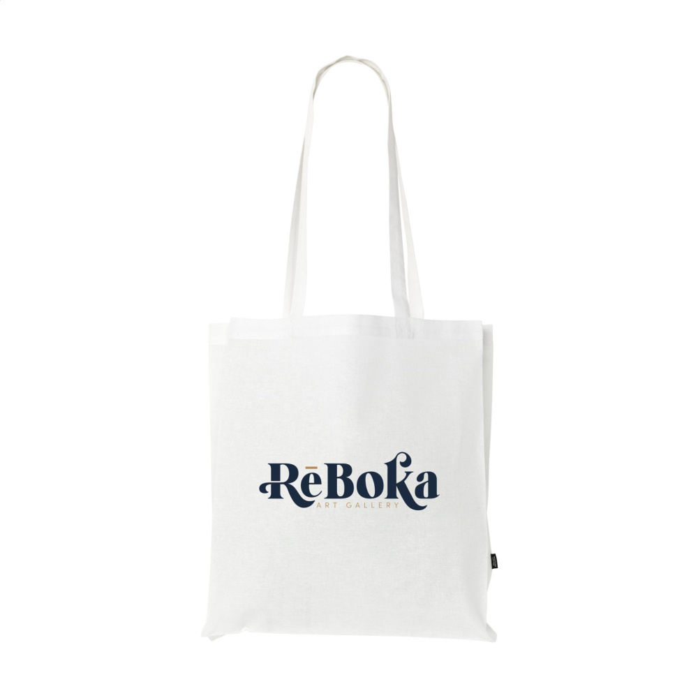 Logo trade promotional items picture of: Colour Square Bag GRS Recycled Cotton (150 g/m²)