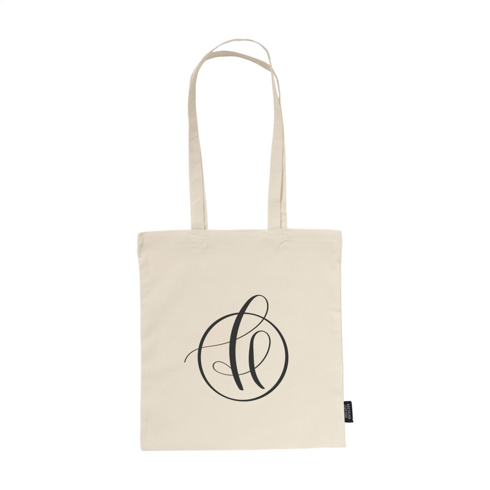 Logo trade business gift photo of: ShoppyBag GRS Recycled Cotton (140 g/m²)