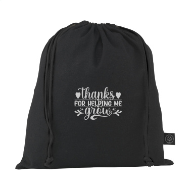 Logotrade advertising product image of: Gift Pouch GRS Recycled Cotton (150 g/m²) M