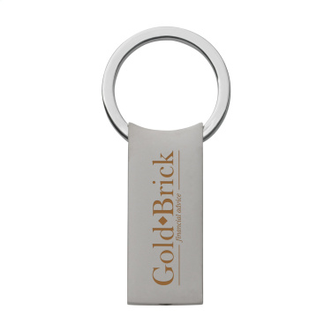 Logo trade business gifts image of: StraightKey key ring