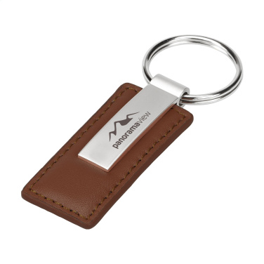 Logotrade promotional merchandise image of: LeatherKey keyring