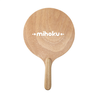 Logo trade corporate gift photo of: Playa Wood BeachTennis beach game