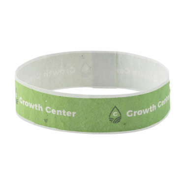 Logotrade advertising products photo of: Seed Paper Festival Wristband