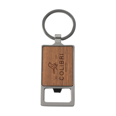 Logotrade promotional giveaways photo of: Sammy bottle opener / keyring