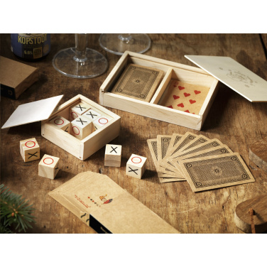 Logo trade promotional items picture of: Recycled Playing Cards Double X-Mas