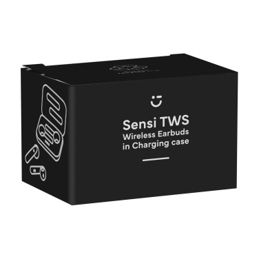 Logotrade promotional gifts photo of: Sensi TWS Wireless Earbuds in Charging Case