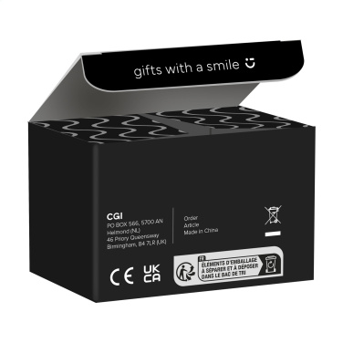 Logo trade promotional gifts picture of: Sensi TWS Wireless Earbuds in Charging Case