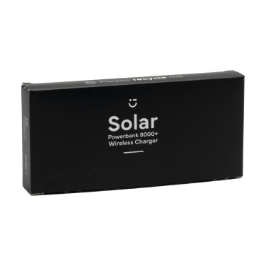 Logotrade advertising product image of: Solar Powerbank 8000+ Wireless Charger