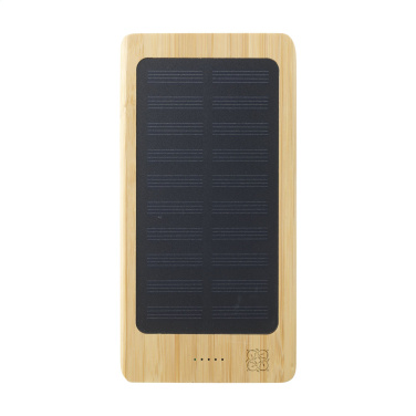 Logotrade promotional merchandise image of: Solar Powerbank 8000+ Wireless Charger