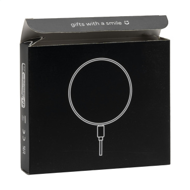 Logo trade promotional items image of: Coil RCS Recycled Wireless Charger