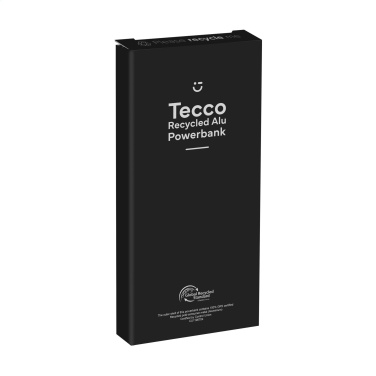 Logo trade advertising products image of: Tecco GRS Recycled Alu Powerbank 5000 external charger