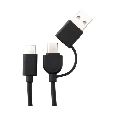 Logo trade business gift photo of: TriCharge RCS  Recycled PU Wireless Charger