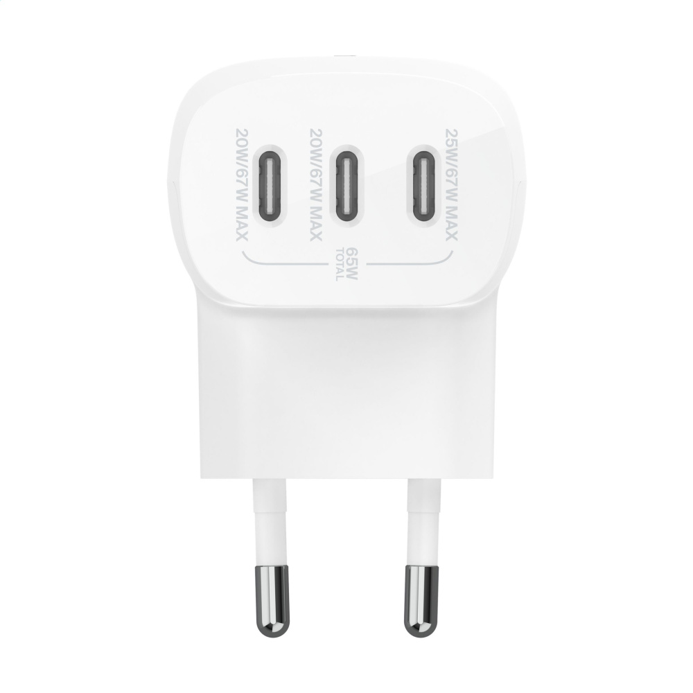 Logotrade advertising product image of: Belkin BoostCharge 3-Port Wall Charger