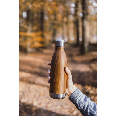 Logotrade promotional products photo of: Topflask Wood 500 ml drinking bottle