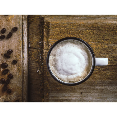 Logo trade promotional item photo of: Retro Enamel Mug 350 ml