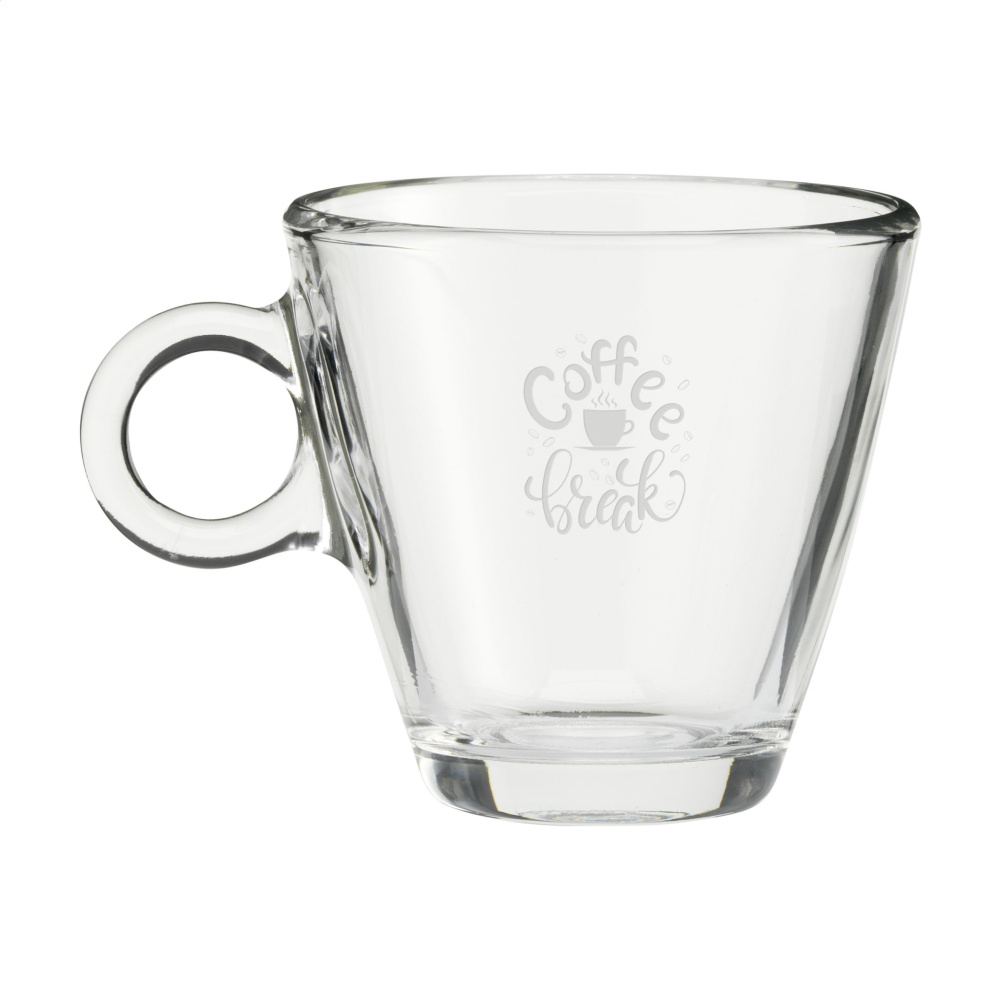 Logotrade corporate gift image of: Lugano Coffee Glass 230 ml