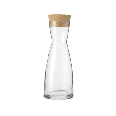 Logo trade business gift photo of: Ypsilon Carafe 1 L with a cork cap
