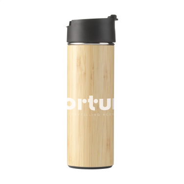 Sakura 360 ml bamboo thermo bottle/thermo cup – product photo