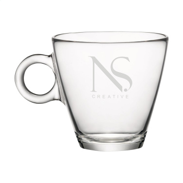 Logo trade promotional merchandise photo of: Lugano Espresso Glass 100 ml