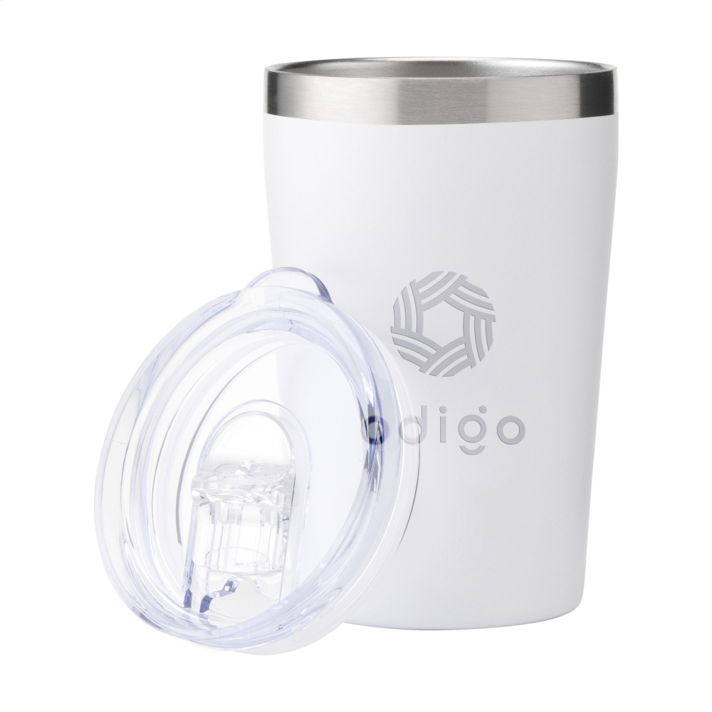 Logotrade business gifts photo of: Re-Steel RCS Recycled Coffee Mug 380 ml thermo cup