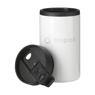 Logo trade promotional giveaways image of: Thermo Can RCS Recycled Steel 300 ml thermo cup