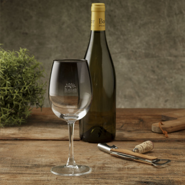 Logo trade corporate gift photo of: Smokey Wine Glass 360 ml