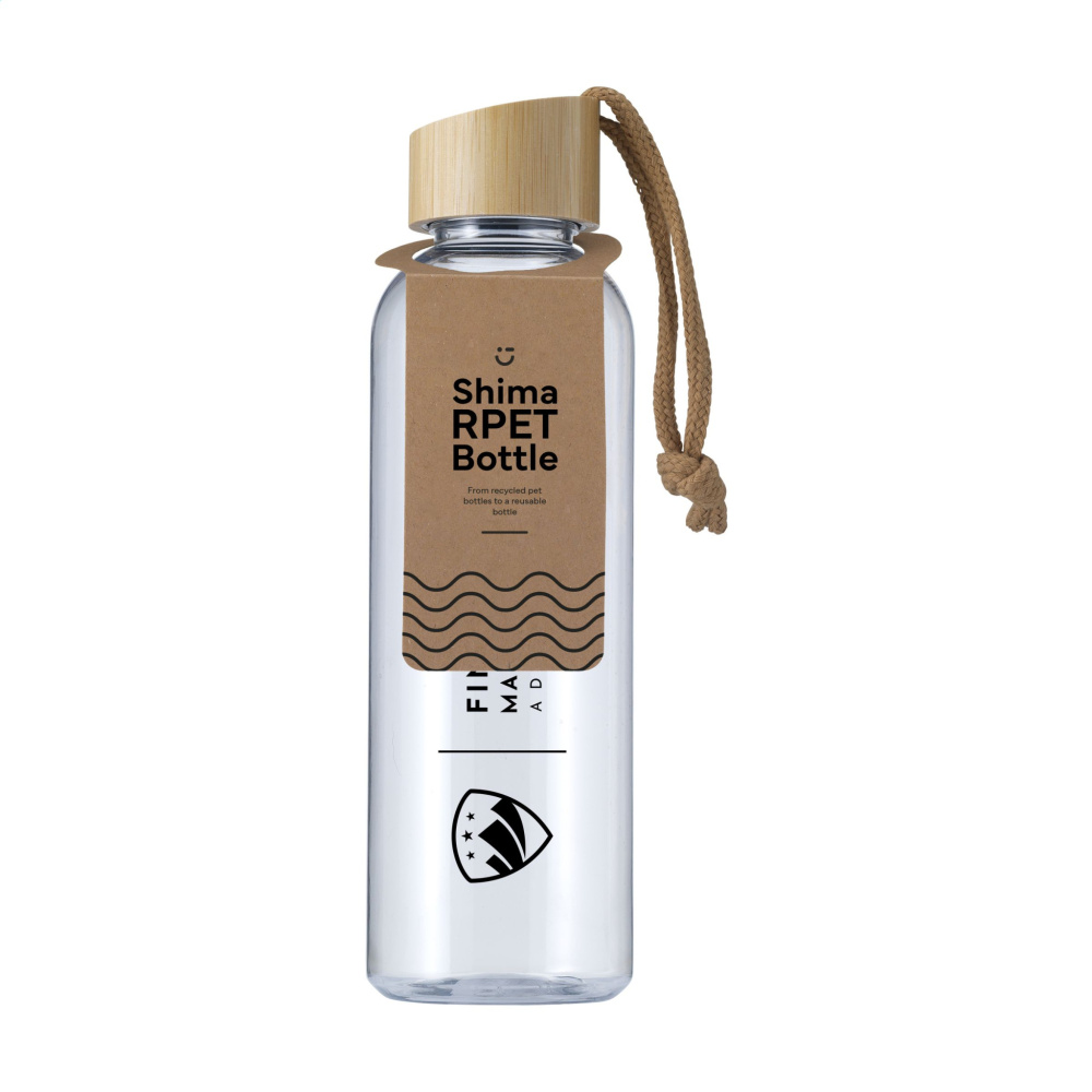 Logotrade promotional giveaways photo of: Shima GRS RPET Bottle 680 ml water bottle