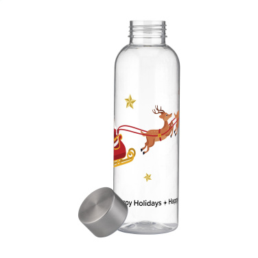 Logotrade promotional merchandise photo of: Senga GRS RPET Bottle 500 ml X-Mas