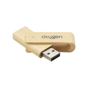 Logo trade advertising products picture of: USB Waya Bamboo  32 GB