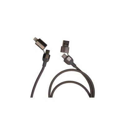Logotrade promotional item image of: Charging cable with data transfer DONNES Pierre Cardin