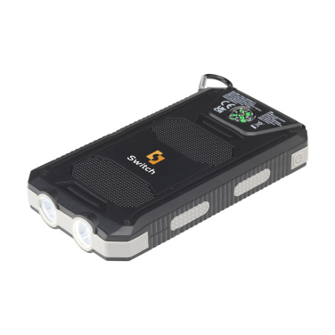 Logo trade promotional merchandise picture of: Trail RCS Solar Charger Compass 8000