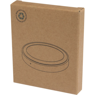 Logotrade promotional gift picture of: Freal 15W recycled plastic wireless charging pad