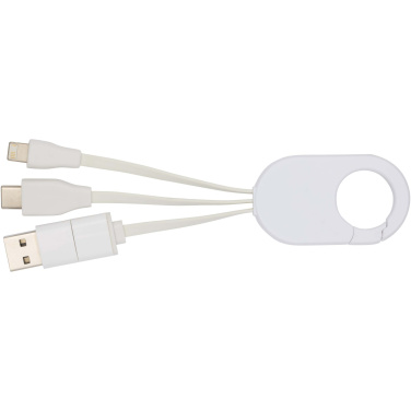 Logotrade business gifts photo of: Troop 4-in-1 recycled plastic charging cable